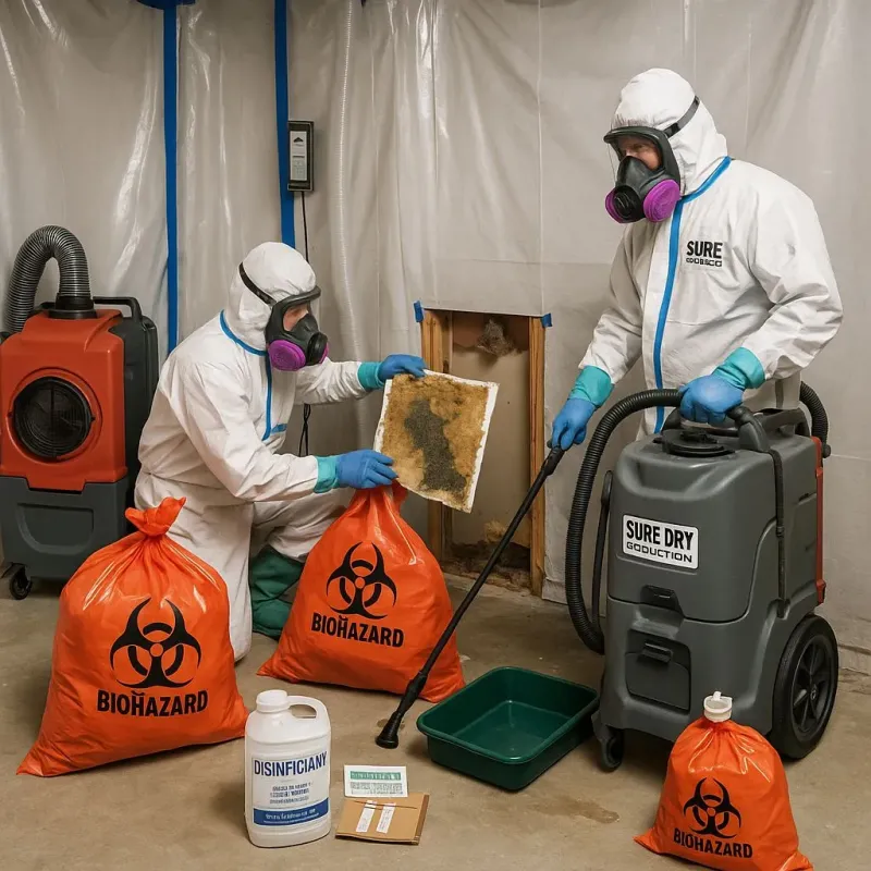 Contaminated Water Handling Protocols process in Del Mar, CA