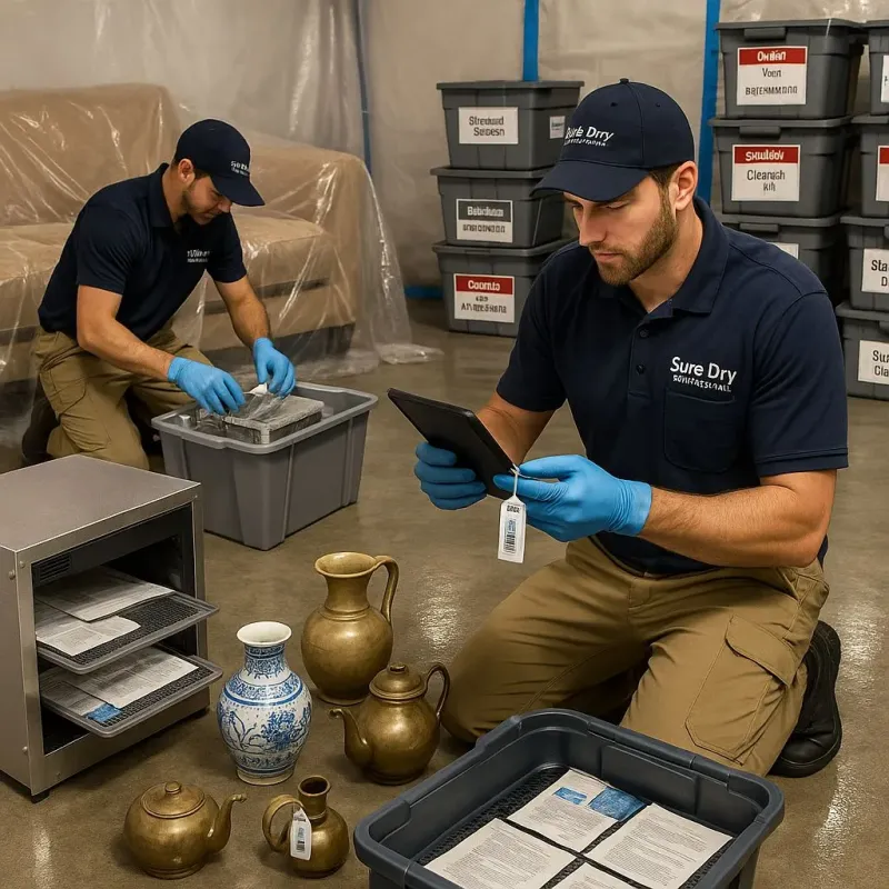 Content Protection and Restoration process in Del Mar, CA