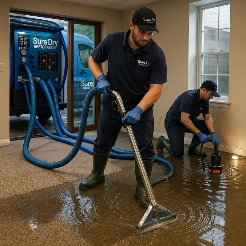 Water Extraction and Removal process in Del Mar, CA